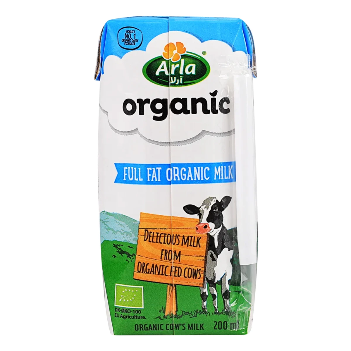 Arla Organic Milk Full Fat 200 Ml