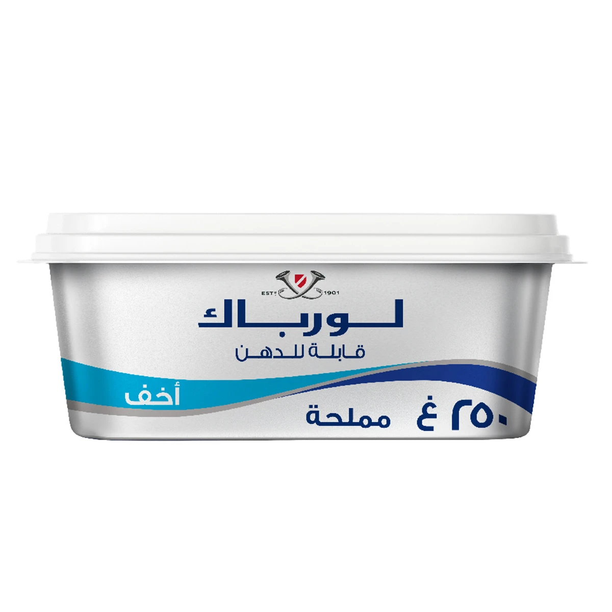 زبدة لورباك لايت قابلة للدهن 250 جم