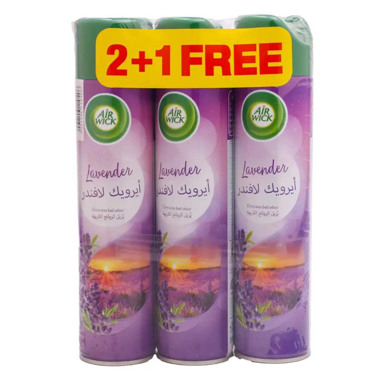 Air Wick Air Freshener Aerosol Lavender 300 ml 2+1 free - view 1