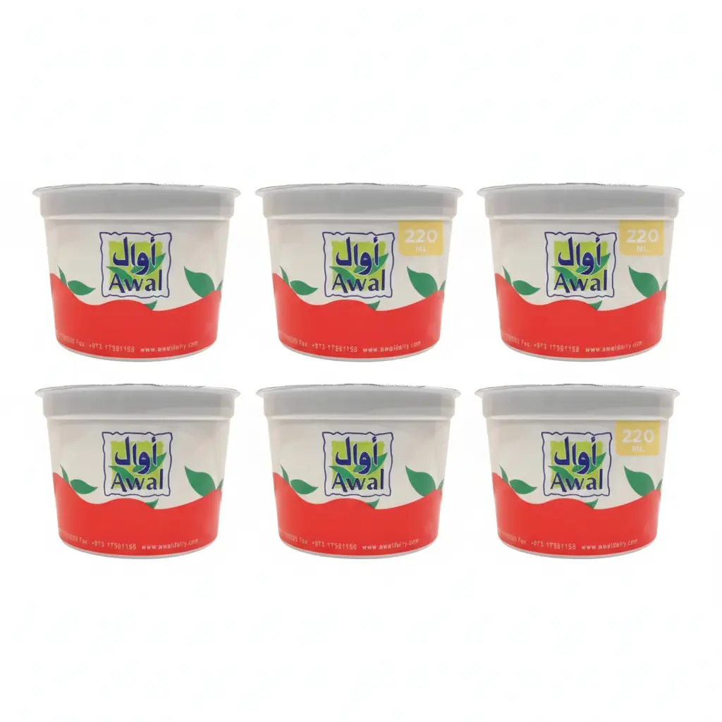 Awal Sour Cream 6X220 Ml - view 1