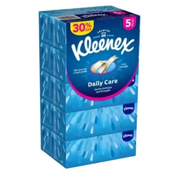 Kleenex Facial Tissue Daily Care 170SheetsX5 Promo