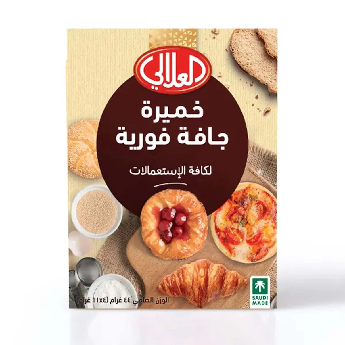 Al Alali Instant Yeast Pack 4 Bag 11 gr - view 1