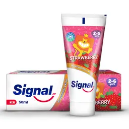 Signal Kids Toothpaste Strawberry Prevents Tooth 50 Ml