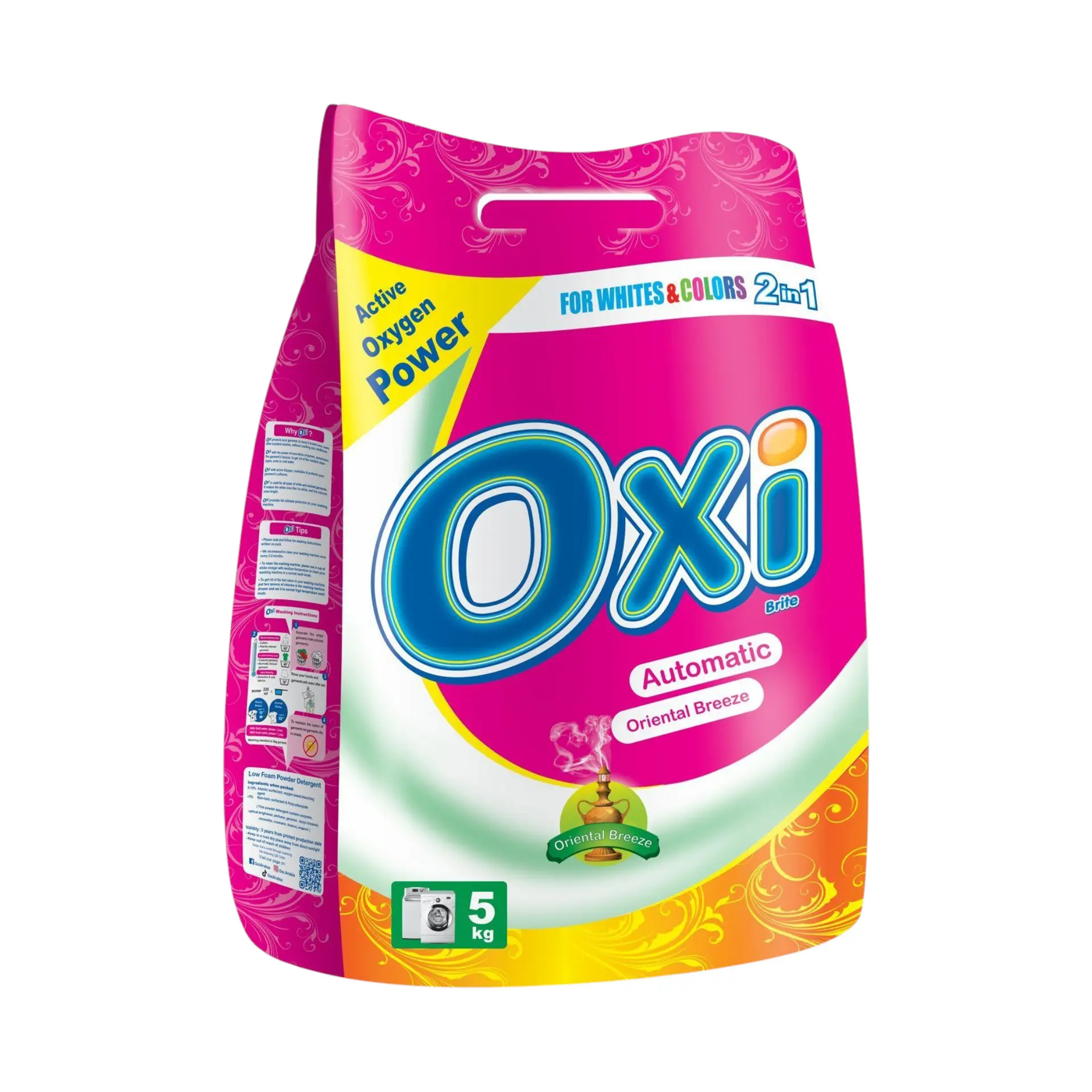 Oxi Brite Automatic Detergent Powder Oriental Breeze 5 kg - view 1