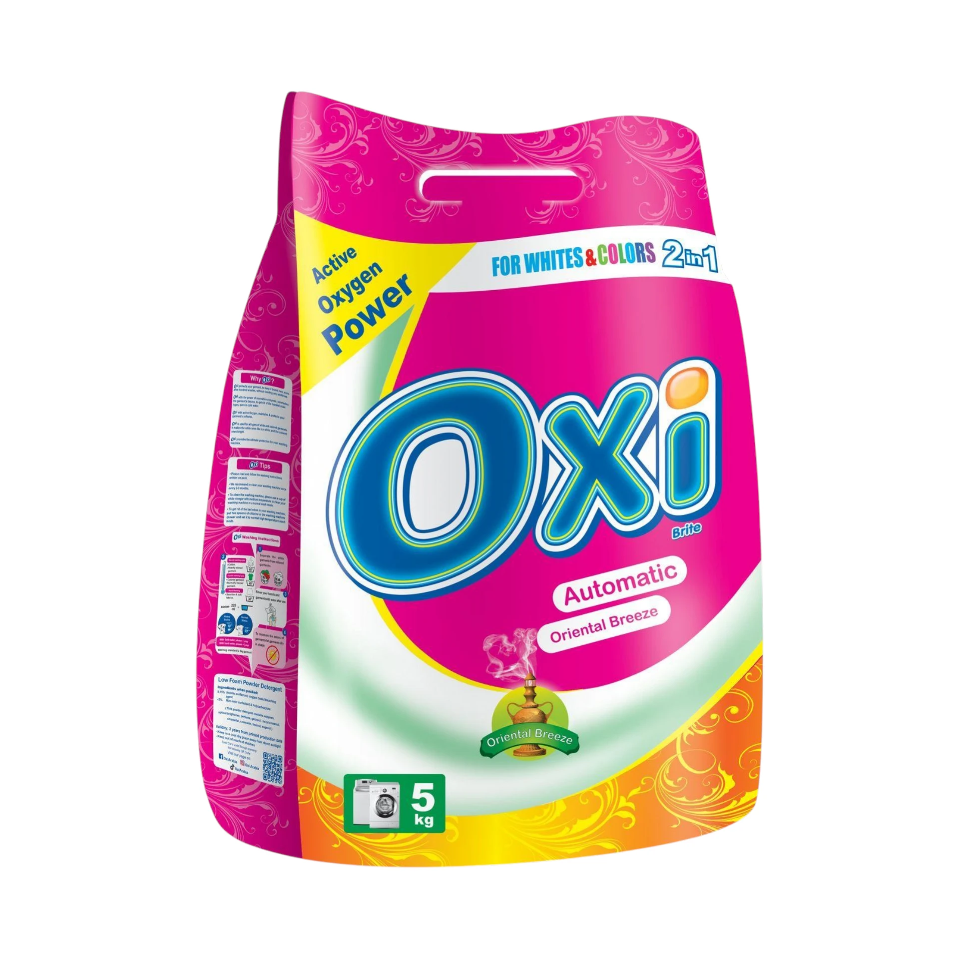 Oxi Brite Automatic Detergent Powder Oriental Breeze 5 kg