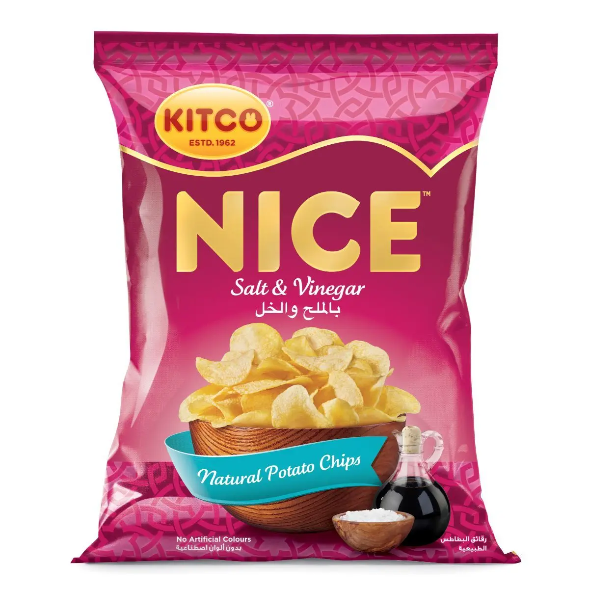 Kitco Nice Potato Chips Salt & Venegar 45 gm - view 1