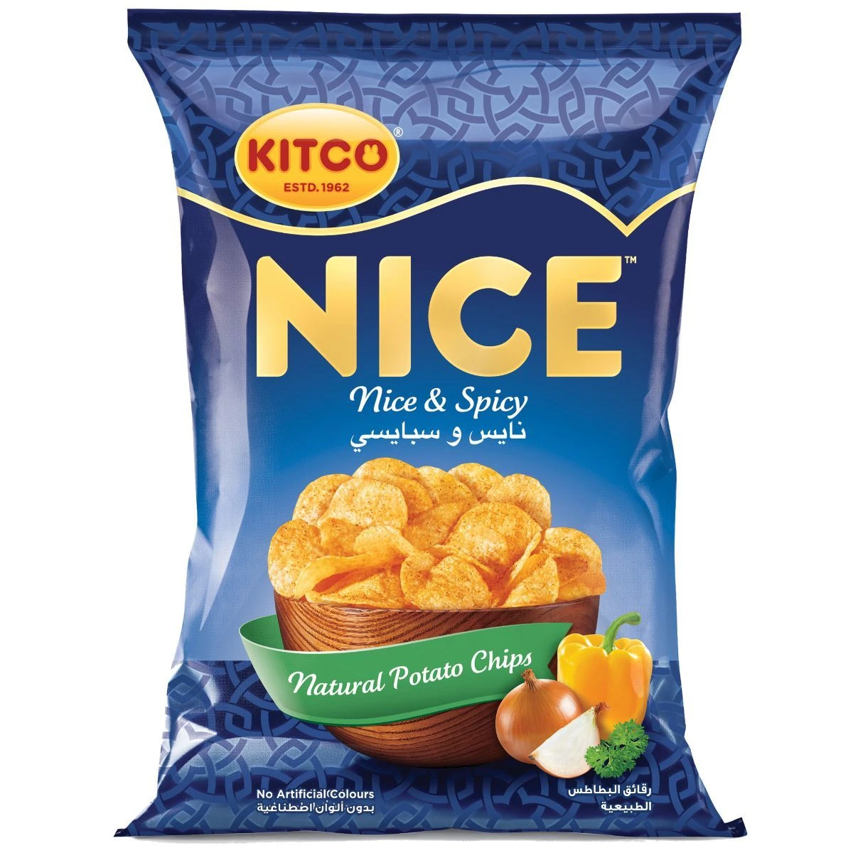 Kitco Nice Potato Chips Spicy 41 gm