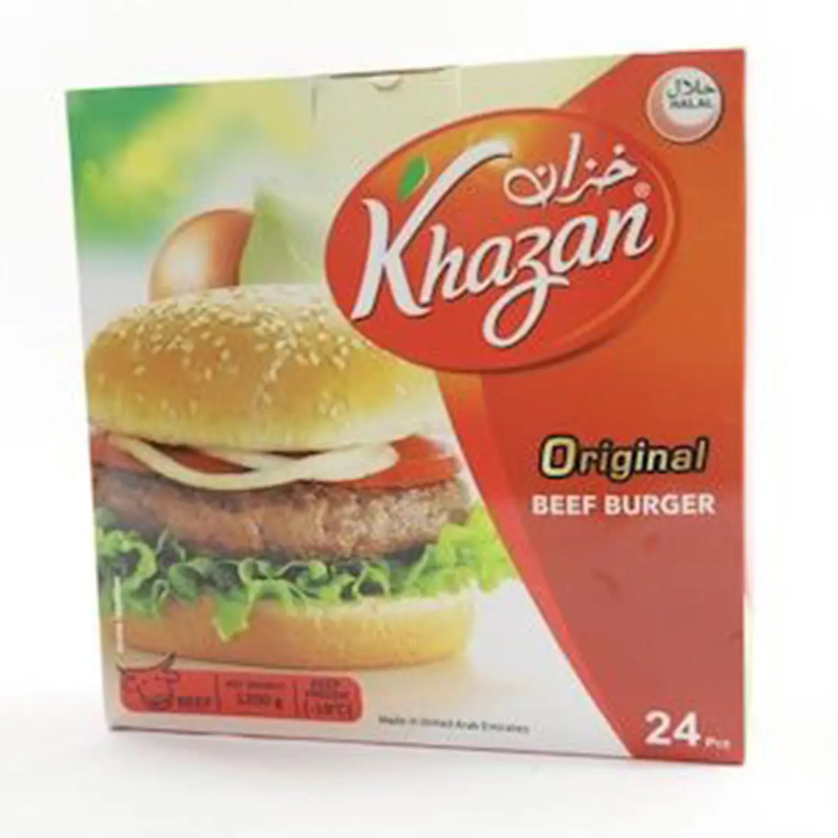 Khazan Beef Burger Orgnl 1200 g - view 1