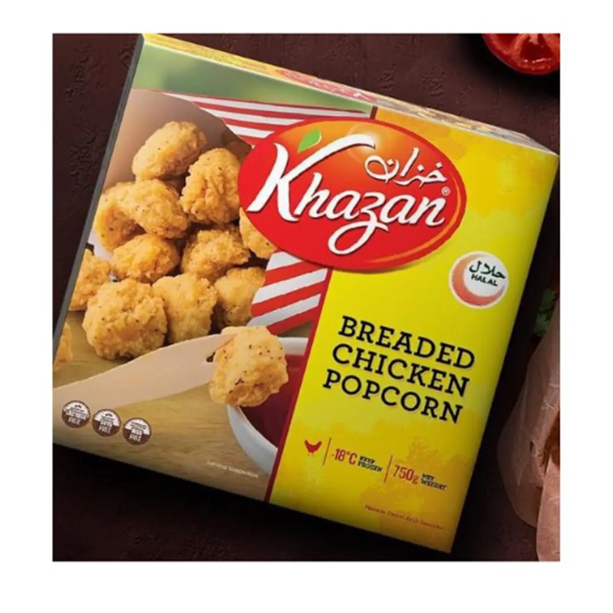Khazan Chicken Pop Corn Normal 750 g - view 2