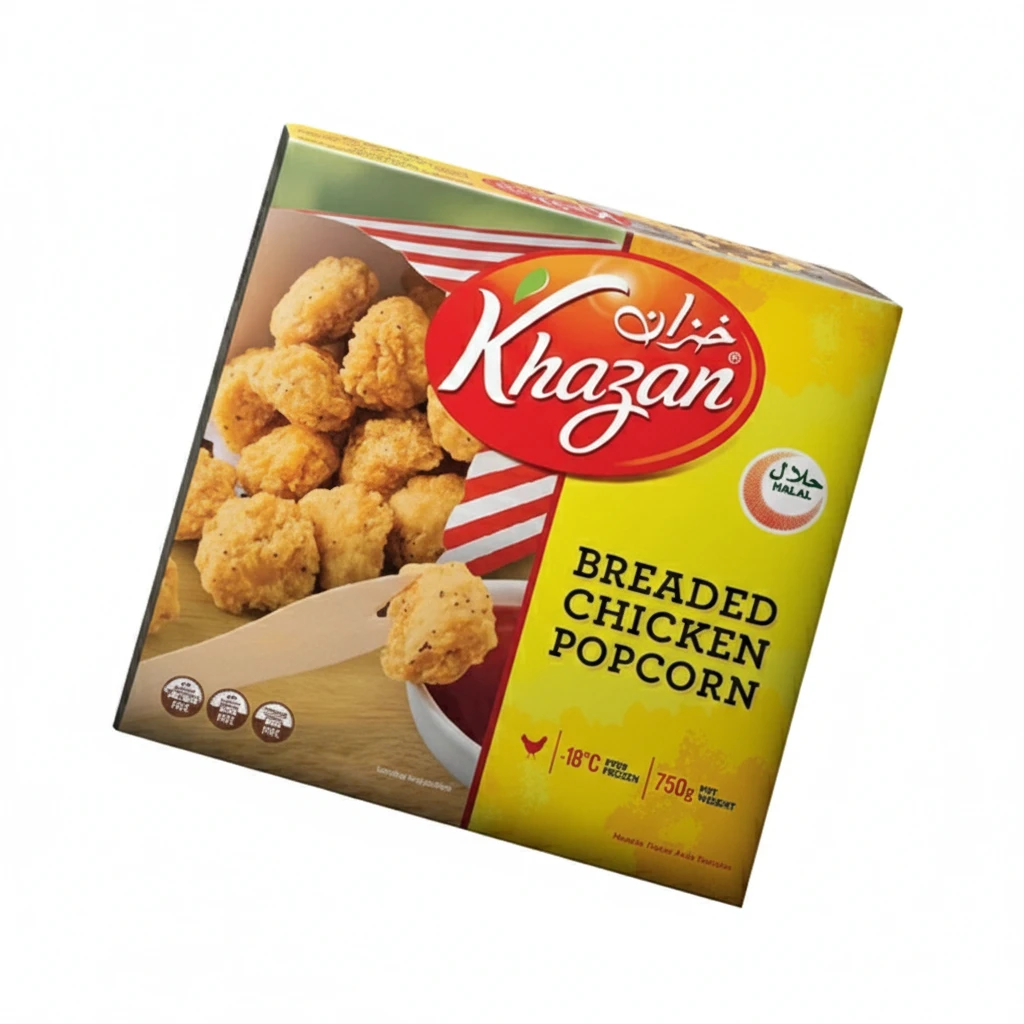Khazan Chicken Pop Corn Normal 750 g