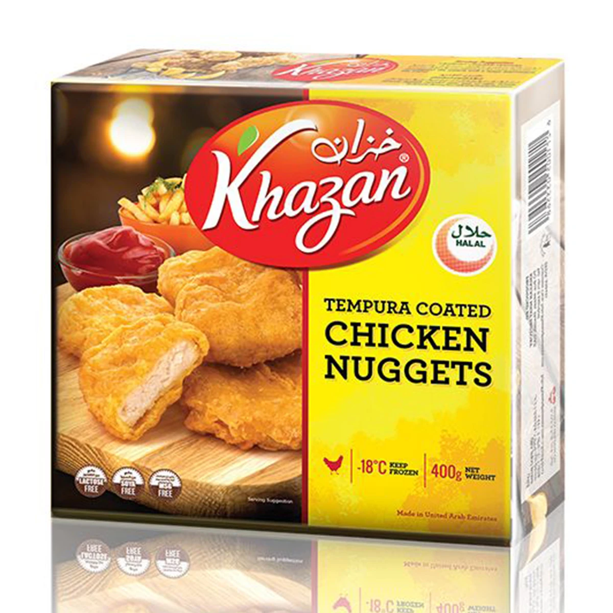 Khazan Chicken Nuggets Tempura 400 g