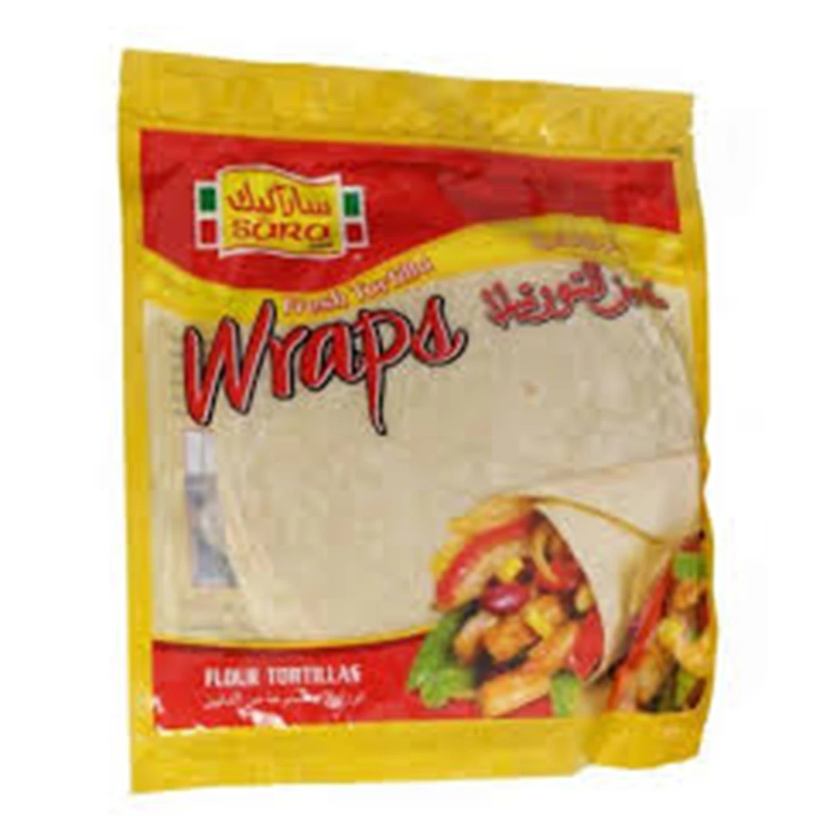 Sara Cake Tortilla Wrap 6 inch 250 g (10 Pcs)