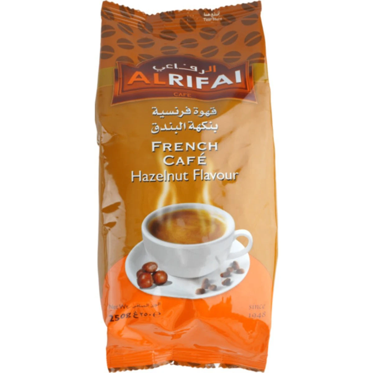 Al Rifai Café Melange Hazelnut 250 gm