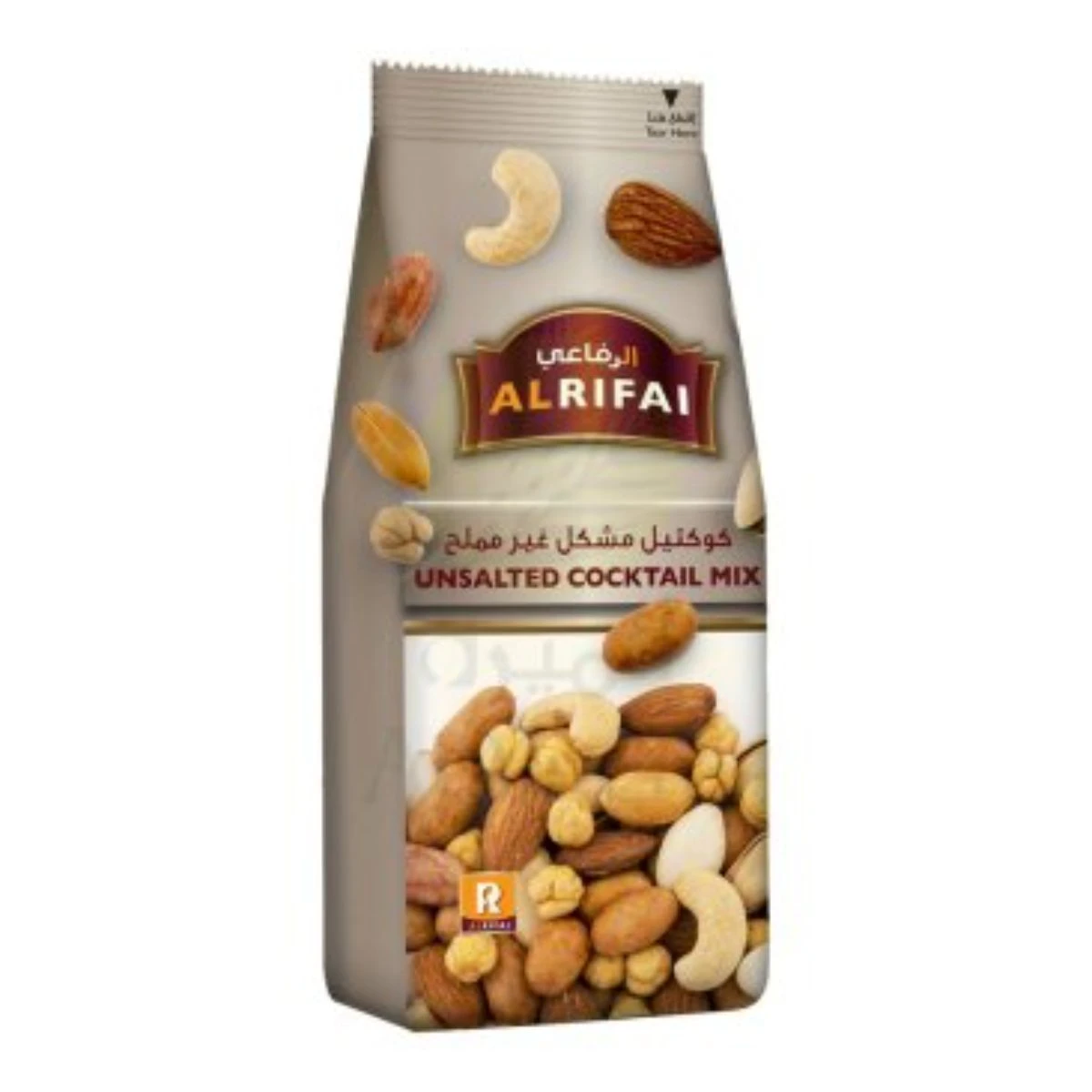 Al Rifai Deluxe Unsalted Mix Nuts 200 gm