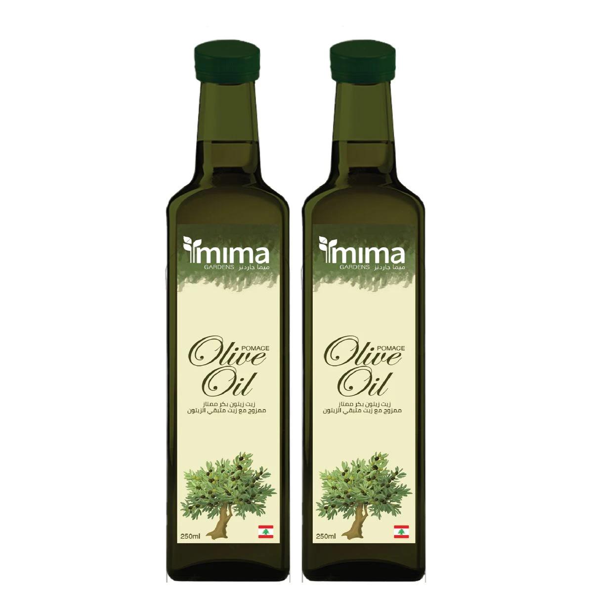 Mima Gardens Pomace Olive Oil In Pet 2 Pcs 250 ml