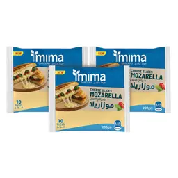Mima Mozzarella Cheese Slices 3 pcs 200 gm