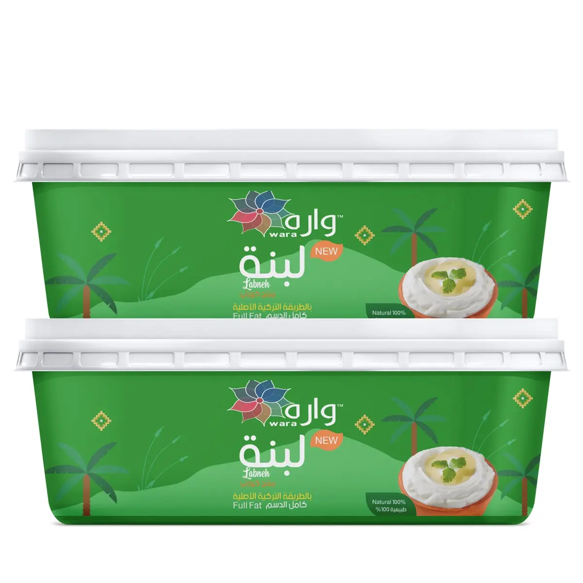 Wara Turkish Labneh 2 pcs 225 gm - view 1