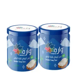 وارة جبنة مطبوخة كريمية 2 حبة × 450 جم
