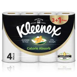 Kleenex Viva Paper Towel 50 Sheets 3+1 Free