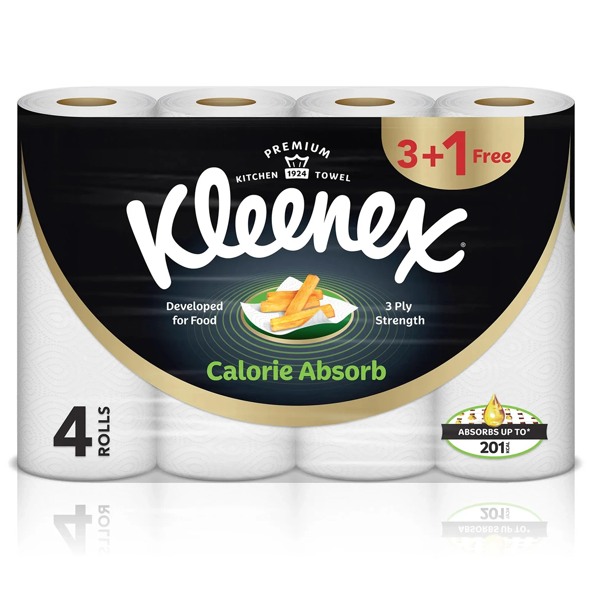 Kleenex Viva Paper Towel 50 Sheets 3+1 Free