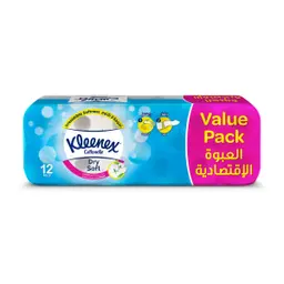 Kleenex Dry Soft Toilet Paper Rolls 9+3 Free