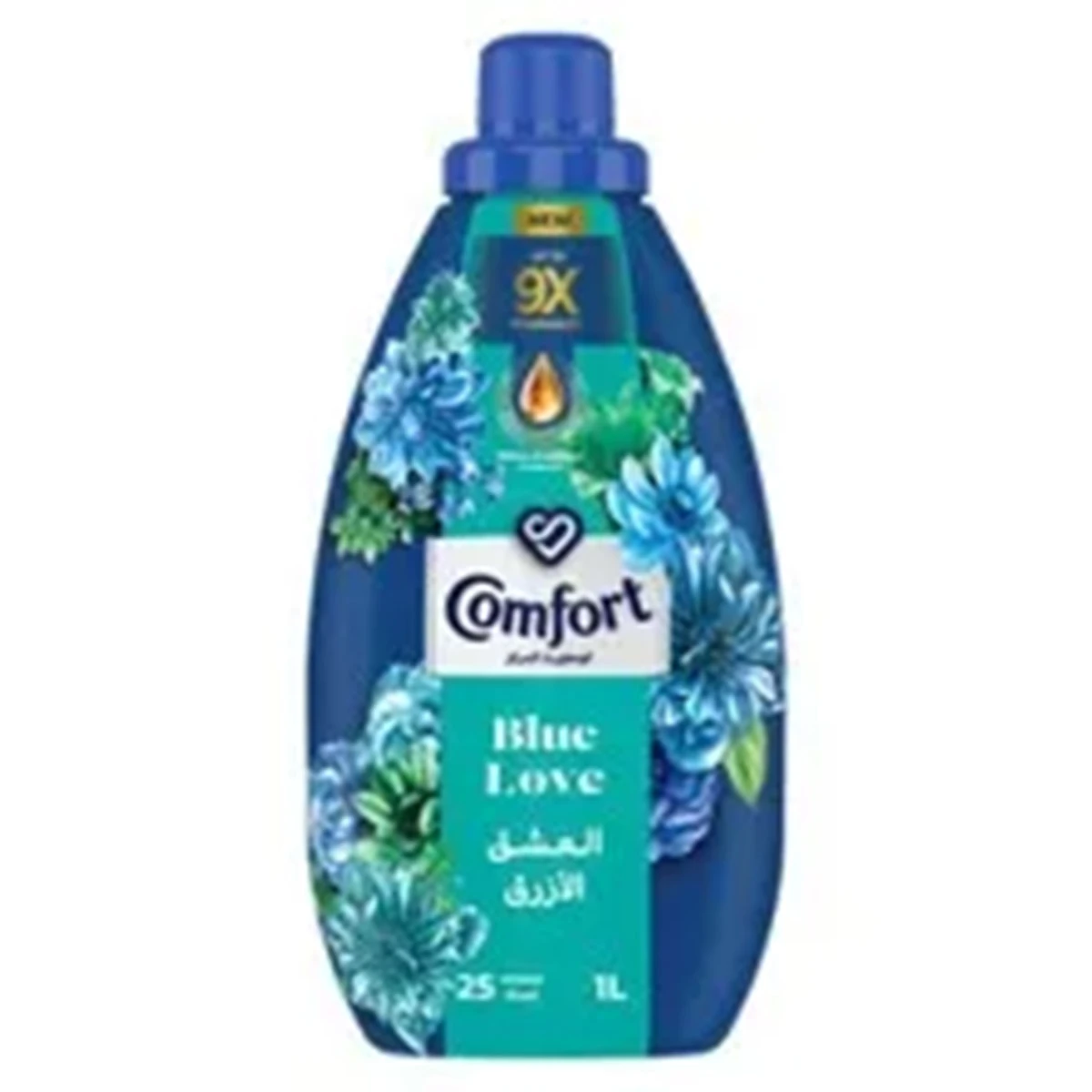 Comfort Concentrated Fabric SoftenerBlue Love1 L