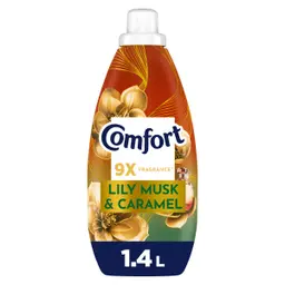 Comfort Concentrate Fabric Softener Lily Musk & Caramel 1.4 L