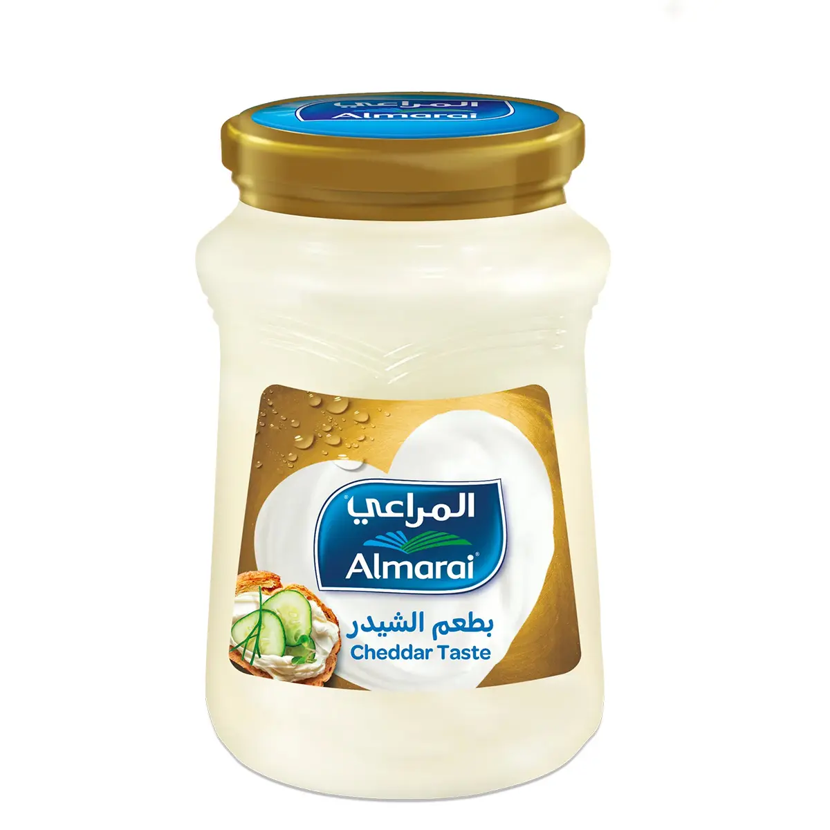 Almarai Spreadable Cheddar Cheese Jar 500 gm - view 1