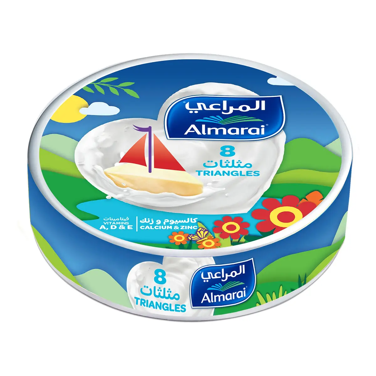 Almarai Triangle Cheese 8 Portions 120 gm - view 1