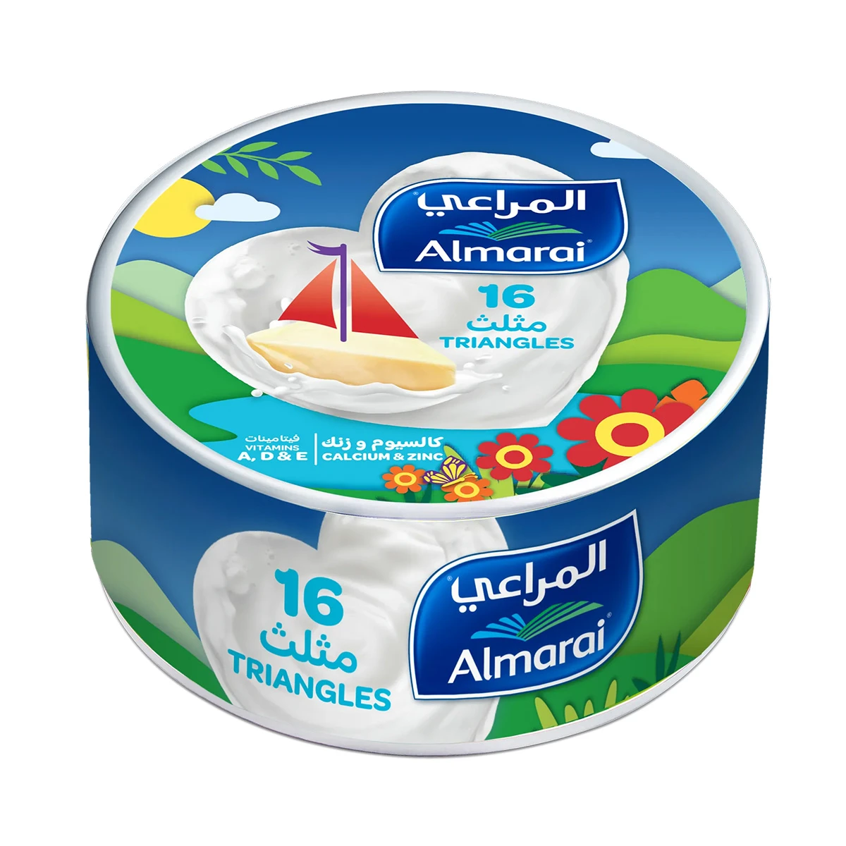 Almarai Triangle Cheese Kids 16 Portions 240 gm