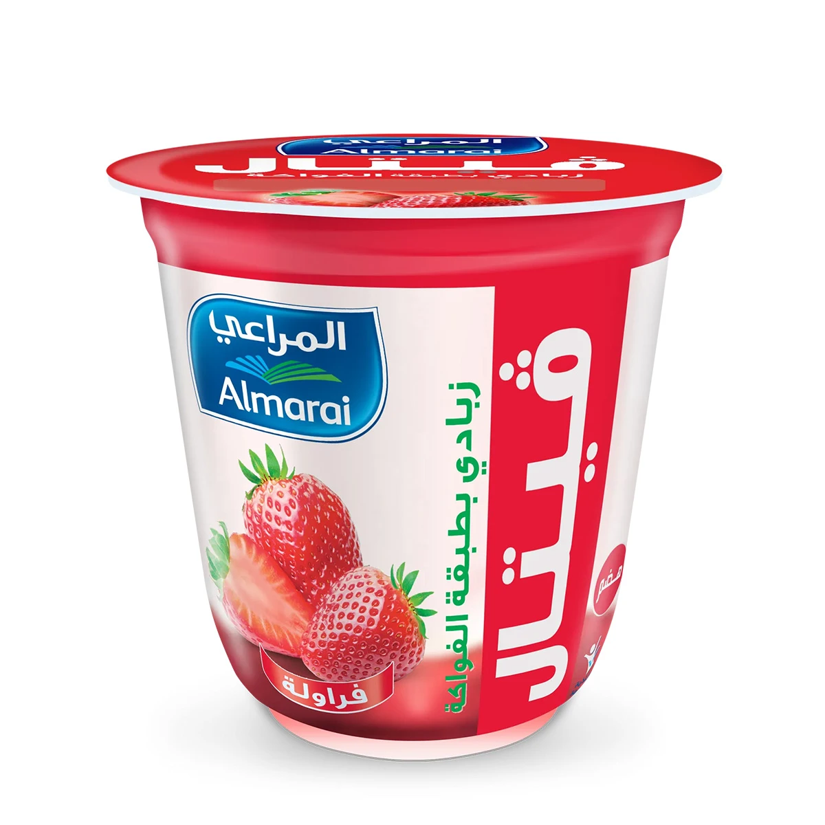 Almarai Vetal Yoghurt Strawberry Layer 140 gm
