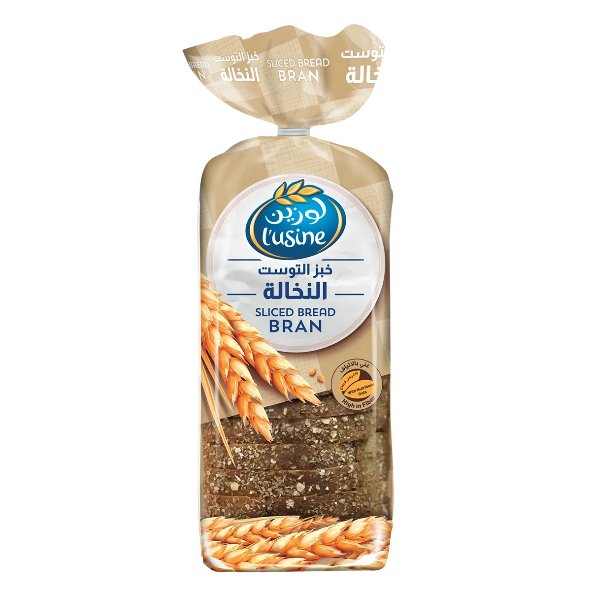 لوزين خبز توست بالنخالة 615 جم