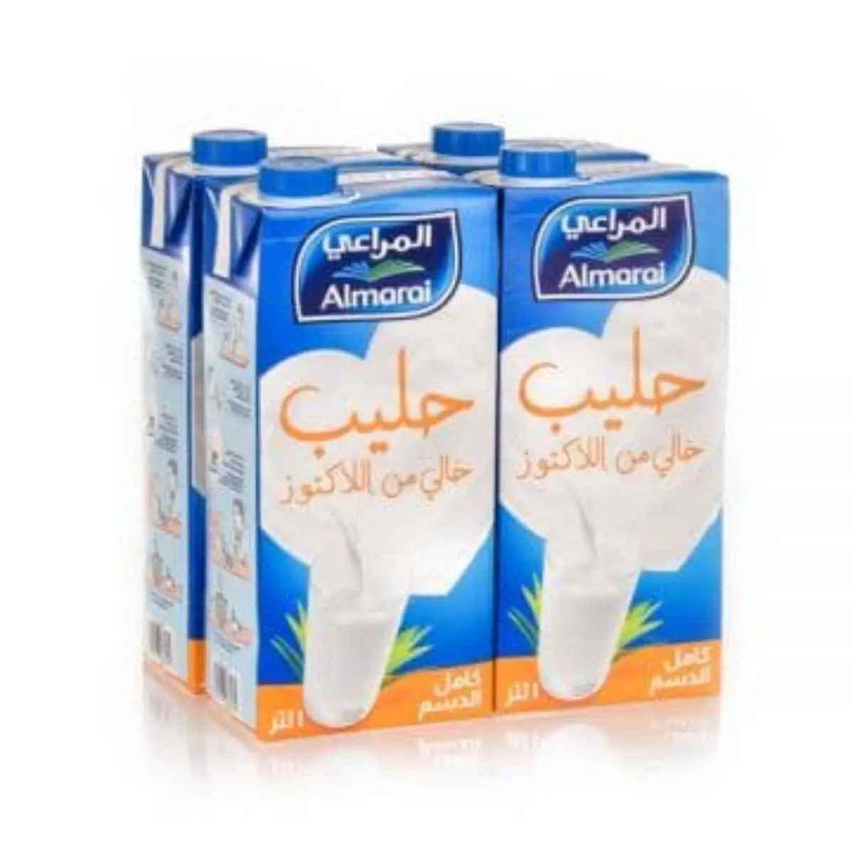 Almarai Lactose Free Long Life Milk 4 pcs 1 L - view 1