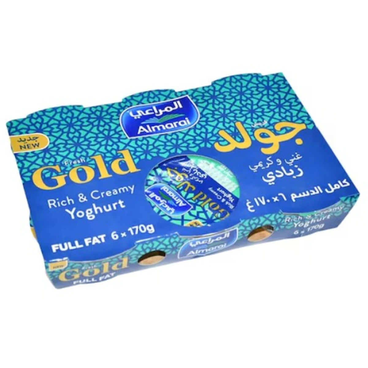Almarai Fresh Yoghurt Gold Full Fat 6 pcs 170 gm