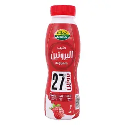ندى حليب بروتين فراوله 320 مل