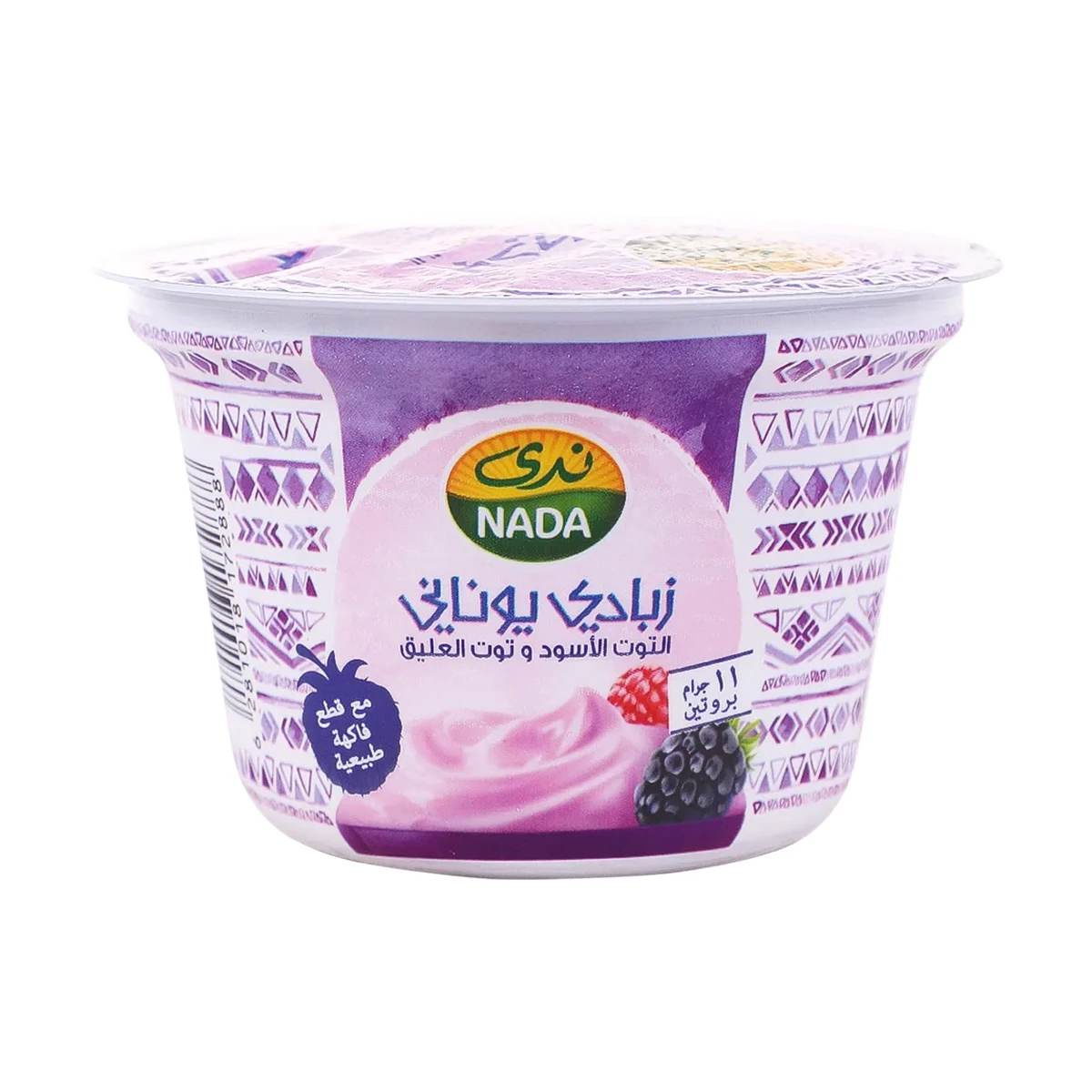 Nada Greek Yoghurt Blackberry & Raspergr 160 gm