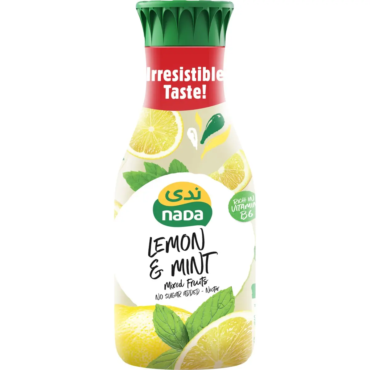 Nada Fresh Juice Lemon And Mint Nectar Mixed Fruits No Sugar Added 1.35 L - view 1