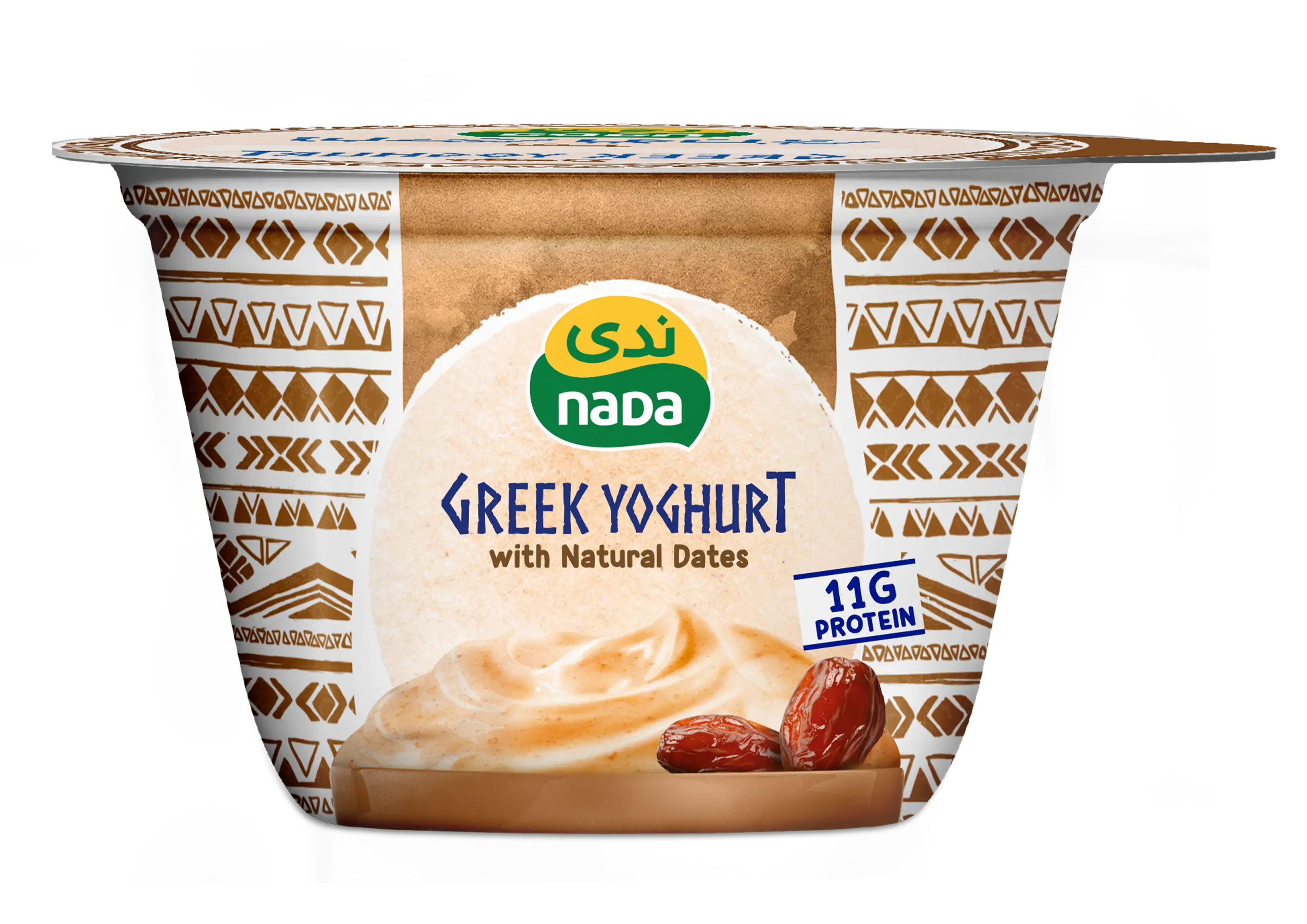 Nada Greek Yogurt Full Cream Dates 160 gm - view 1