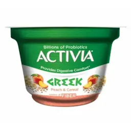 Activia Greek Style Peach & Cereal Yoghurt 150 g