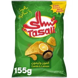 Tasali Cumin & Lemon Chips 155 g
