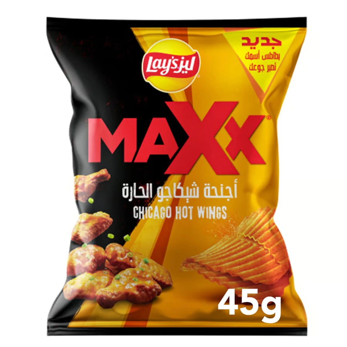 Lays Max Chicago Hot Wings 45 g