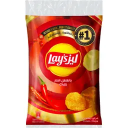 Lays Chili Chips 14 pcs 25 g