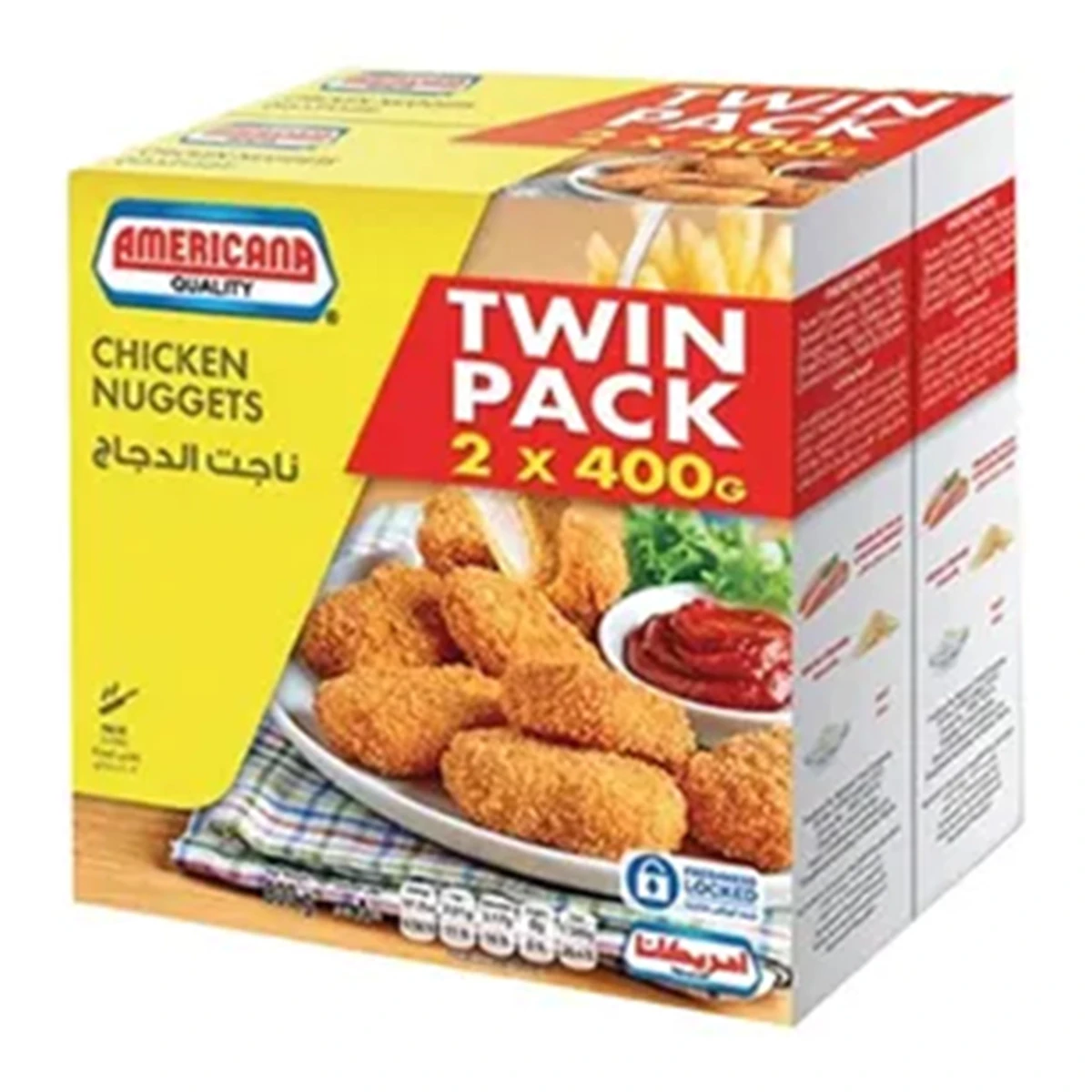 Americana Chicken Nuggets 400GmX2