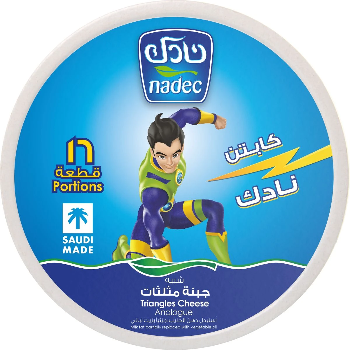 Nadec Analogue Triangle Cheese 16 pcs 240 gm