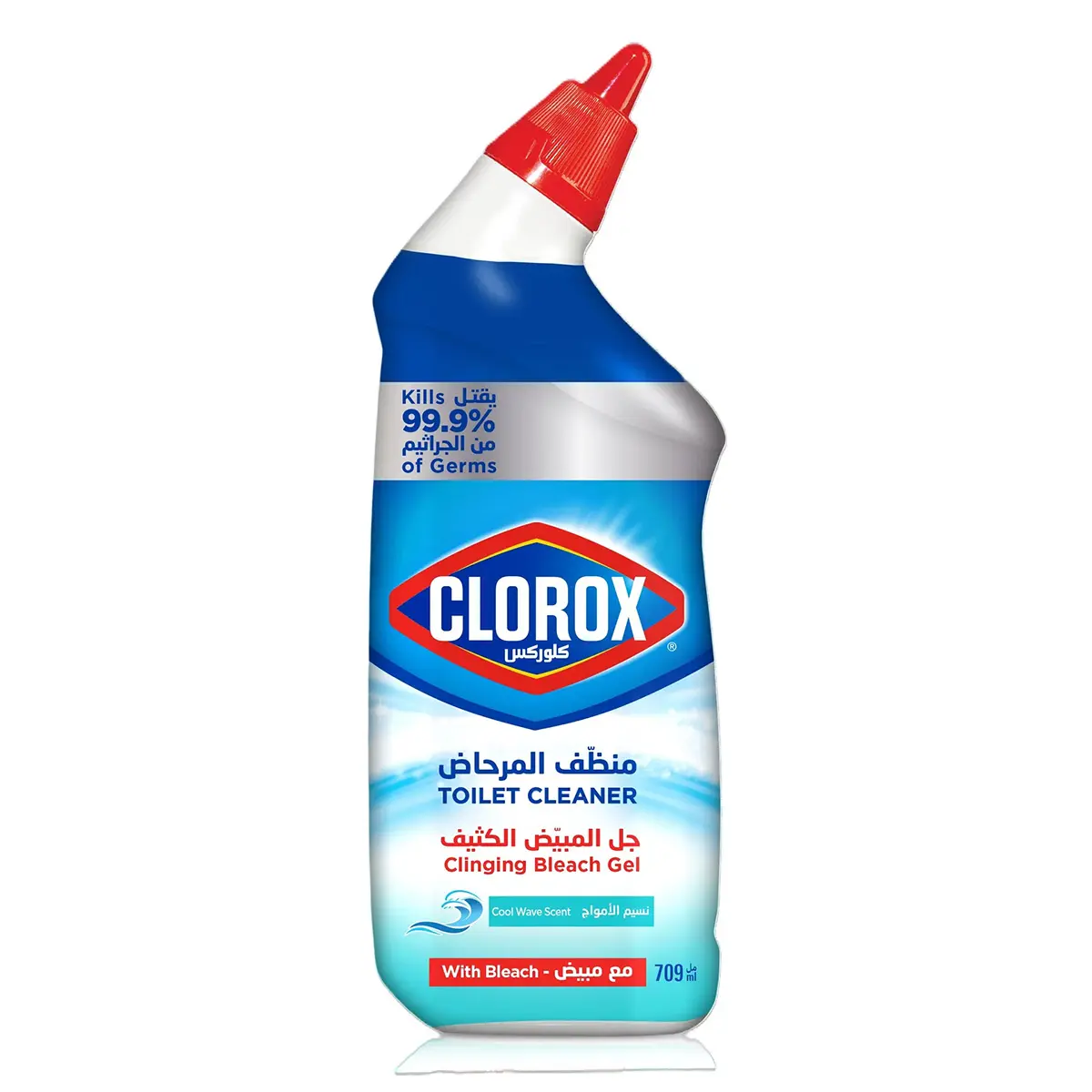 Clorox Toilet Cleaner Clinging Bleach Gel 709 Ml - view 1