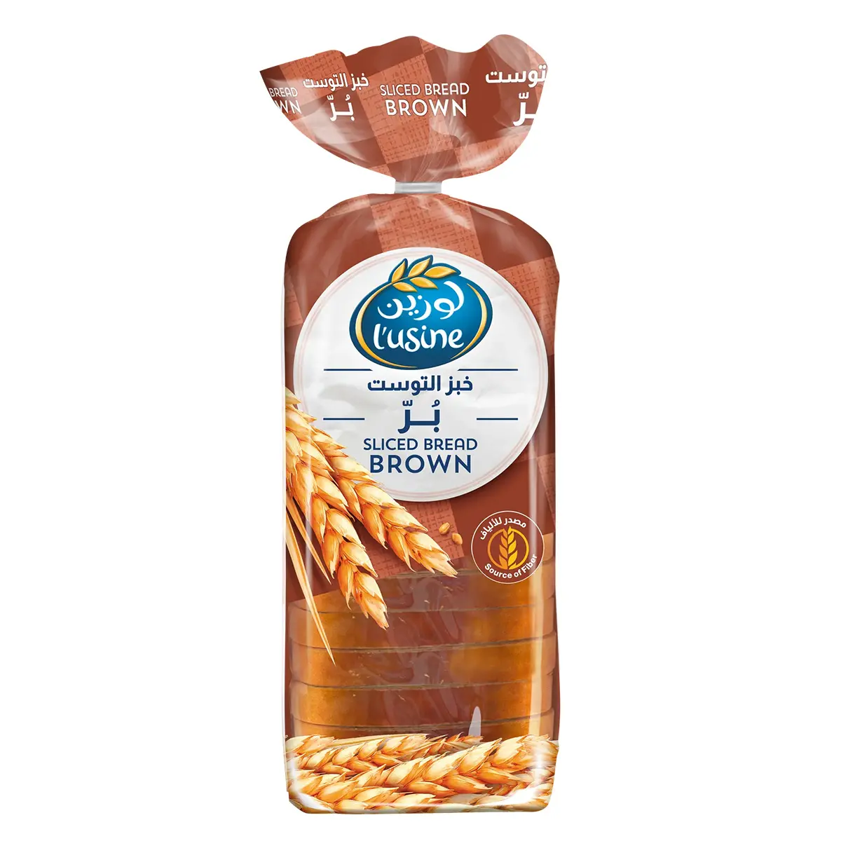 Lusine Bread Sliced Brown 600 Gm - view 1