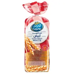 Lusine Bread Sliced White 600 gm