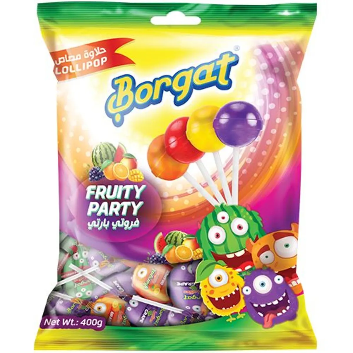 Borgat Lollipop Fruity Party Mix 40 Pcs 9 gm - view 1