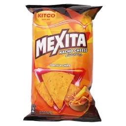 Kitco Mexita Tortilla Chips Nacho Chz180G