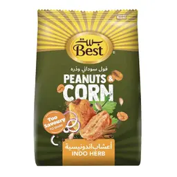 Best Mix Peanuts & Corn Indo Herb 150 gm